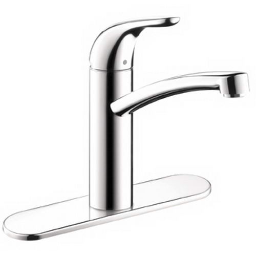 Hansgrohe; 04273; Kitchen faucet single lever handle with side sprayhead for 4 hole; Series Focus E