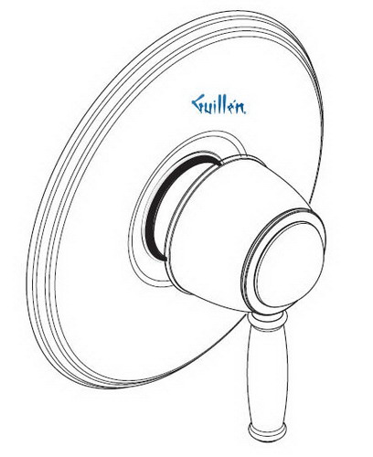 Hansgrohe; 06058; Shower ThermoBalance valve trim with lever handle; Series Swing C, ThermoPlus