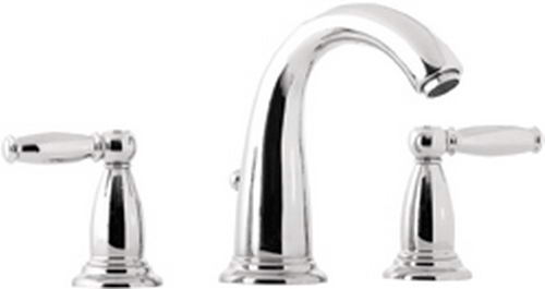 Hansgrohe Axor; 06117; Lavatory faucet dual lever handle high for widespread 3 hole; Series Swing C