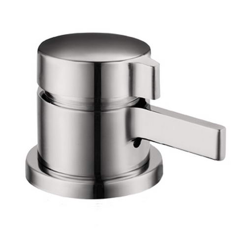 Hansgrohe Axor; 06401; Tub deck filler valve 1 hole thermostatic single lever handle; Series Metris S