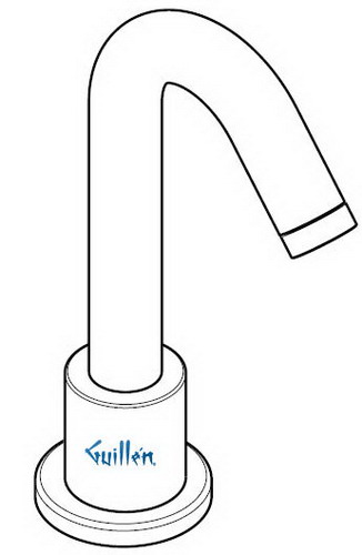 Hansgrohe Axor; 06404; Tub deck filler spout; Series Talis S