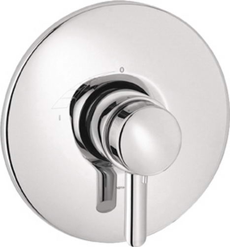 Hansgrohe; 06407; Shower PBV pressure balance valve trim with lever handle; Series Focus S