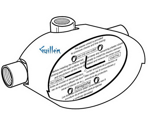 Hansgrohe; 06621; Shower ThermoBalance I valve rough; Series TB I