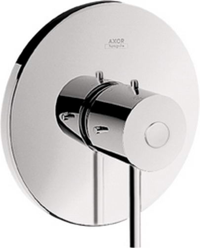 Hansgrohe Axor; 10408; Shower PBV pressure balance valve trim with lever handle; Series Starck