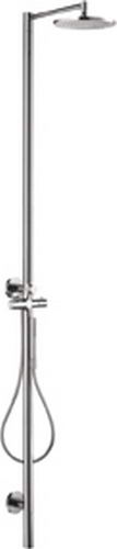 Hansgrohe Axor; 10912; Shower Column thermostatic dual cube handle wall mount; Series Starck