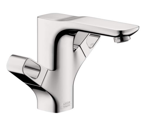 Hansgrohe Axor; 11024; Lavatory faucet dual square handle 1 hole; Series Urquiola