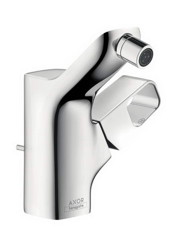 Hansgrohe Axor; 11220; Bidet faucet sinlge hole and square handle with front spray; Series Urquiola