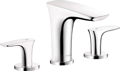 Hansgrohe Axor; 15073; Lavatory faucet dual lever handle for widespread 3 hole; Series PuraVida