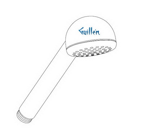 Hansgrohe; 28512; Shower hand spray head shaped round; Series Tastica
