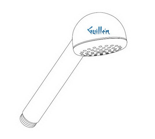 Hansgrohe; 28517; Shower hand spray head shaped round; Series Tastica