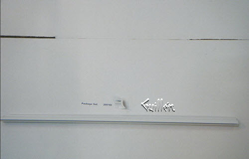 Hansgrohe 29997450 Pharo; door seal left DT100 / 90 / quadra; in white