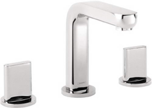 Hansgrohe Axor; 31063; Lavatory faucet dual flat handle high for widespread 3 hole; Series Metris S