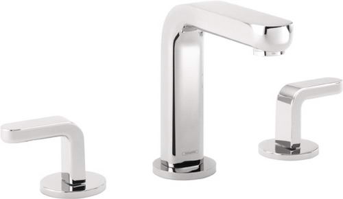 Hansgrohe Axor; 31067; Lavatory faucet dual lever handle high for widespread 3 hole; Series Metris S