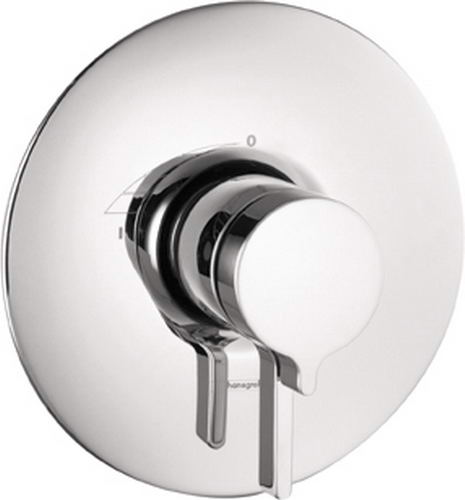 Hansgrohe; 31316; Shower ThermoBalance valve trim with lever handle; Series Metris S, TB I