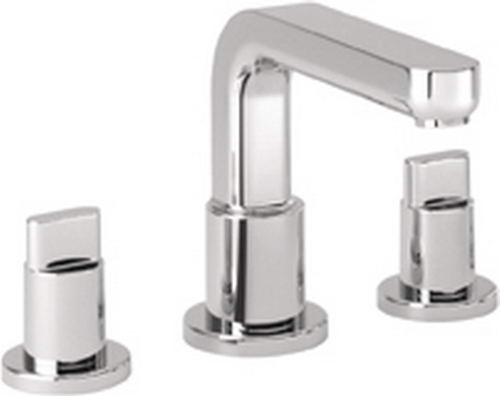 Hansgrohe; 31436; Tub deck filler valve trim 3 hole dual flat handle; Series Metris S