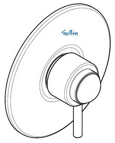 Hansgrohe; 32315; Shower ThermoBalance valve trim with lever handle; Series Talis S, ThermoPlus