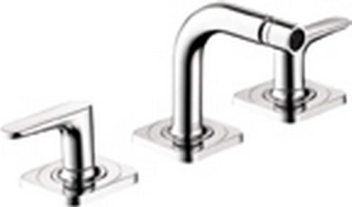 Hansgrohe Axor; 34213; Bidet faucet widespread dual lever handles with front spray; Series Citterio