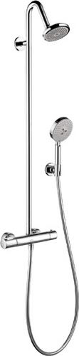 Hansgrohe Axor; 34630; Showerpipes dual cube handle wall mount; Series Citterio M