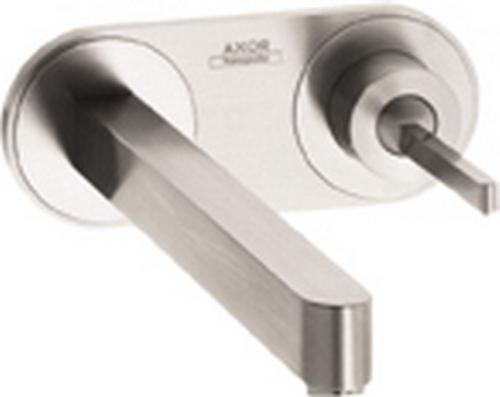 Hansgrohe Axor; 35115; Lavatory faucet single lever handle for vessel wall mount; Series Steel