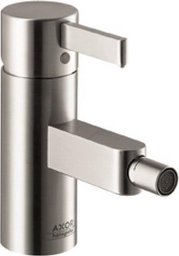 Hansgrohe Axor; 35202; Bidet faucet sinlge hole and lever handle with front spray; Series Steel