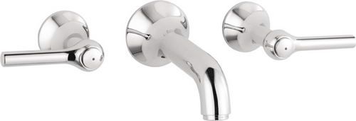 Hansgrohe Axor; 37315; Lavatory faucet dual cross handle for vessel wall mount; Series Terrano