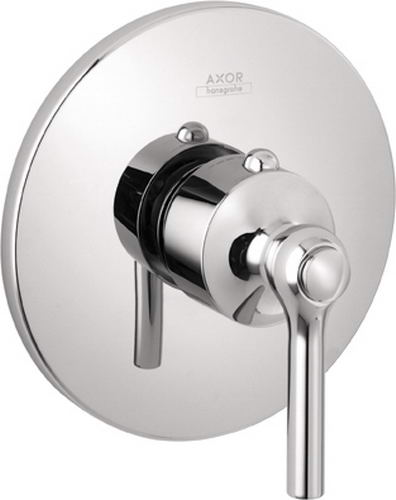 Hansgrohe Axor; 37711; Shower thermostatic mixing valve trim with cross handle; Series Terrano