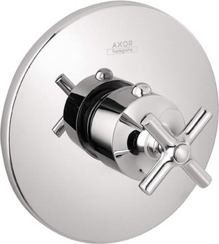 Hansgrohe Axor; 37716; Shower thermostatic mixing valve trim with lever handle; Series Terrano