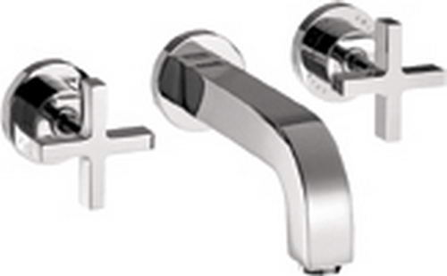 Hansgrohe Axor; 39143; Lavatory faucet dual cross handle for vessel wall mount; Series Citterio