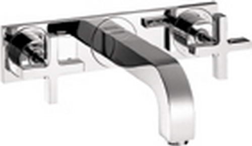Hansgrohe Axor; 39144; Lavatory faucet dual cross handle for vessel wall mount; Series Citterio