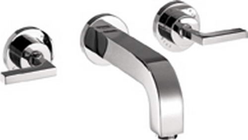 Hansgrohe Axor; 39147; Lavatory faucet dual lever handle for vessel wall mount; Series Citterio