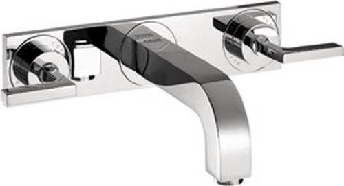 Hansgrohe Axor; 39148; Lavatory faucet dual lever handle for vessel wall mount; Series Citterio