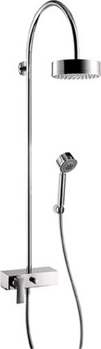 Hansgrohe Axor; 39620; Showerpipes single lever handle wall mount exposed; Series Citterio