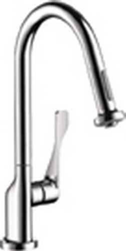 Hansgrohe Axor; 39835; Kitchen faucet single lever handle high spout for 1 hole; Series Citterio