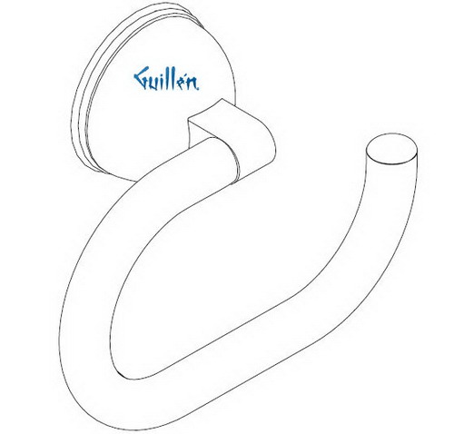Hansgrohe Axor; 40321; Towel ring; Series Carlton