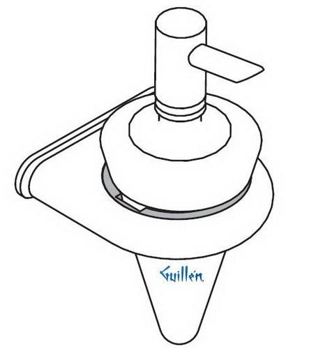 Hansgrohe Axor; 40519; Lotion dispenser; Series Atoll