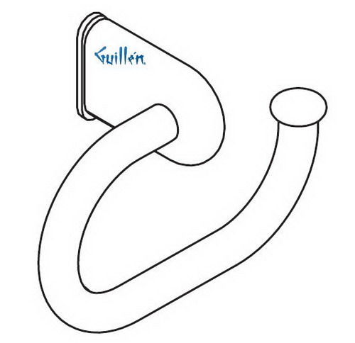 Hansgrohe Axor; 40521; Towel ring; Series Atoll