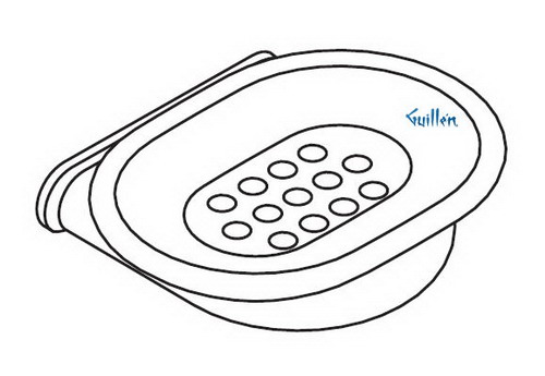 Hansgrohe Axor; 40533; Soap dish ; Series Atoll