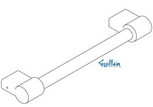 Hansgrohe Axor; 41230; Towel bar; Series Steel