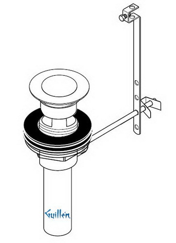 Hansgrohe; 88509; Lavatory faucet pop up drain; Series
