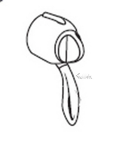 Hansgrohe 88530000 ;; thermo balance I / II / III handle wip solaris; in chrome   88547000; 30689018; 88713000; 88641000  ; Discontinued Product - Use Hansgrohe 88610000