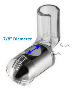 Hansgrohe 88590000 Monsoon; slider handheld holder; in chrome