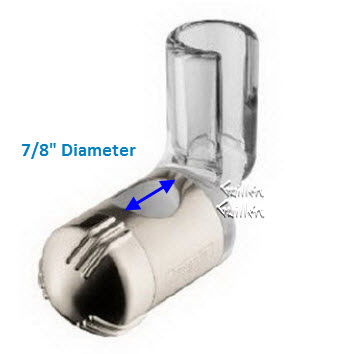 Hansgrohe 88590820 Monsoon; slider handheld holder; in brushed nickel   06999998