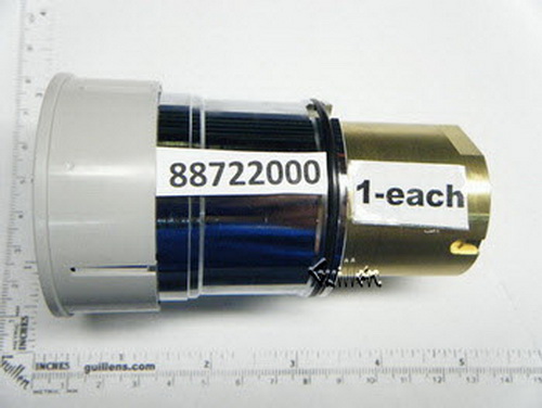 Hansgrohe 88722000;;__ 3-9/16in 20pt; Thermostatic cartridge housing only for TB1 without the cartridge; in Unfinish