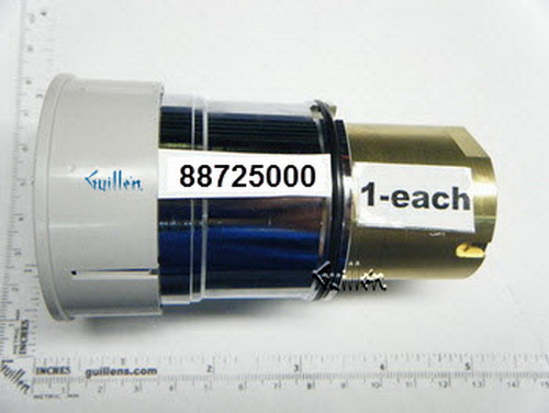 Hansgrohe 88725000;;__ 3-9/16in 20pt; Thermostatic cartridge housing only for TP without the cartridge; in Unfinish