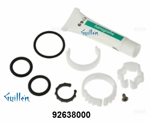 Hansgrohe 92638000; Axor;__ UNK UNK; Thermostatic cartridge washer set for 3/4 valve, in Unfinish