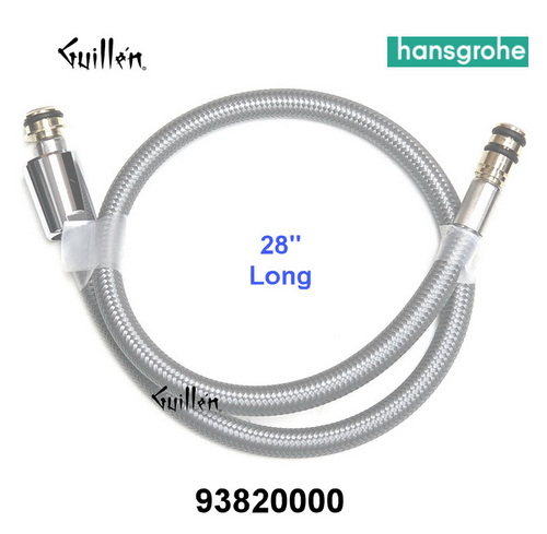 Hansgrohe 93820000;;__ 28in Braided hose; in Unfinish