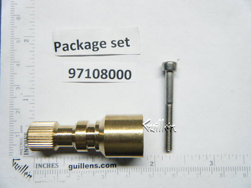 Hansgrohe 97108000; Hansgrohe Ecostat; adapter handle extension Ibox; in Unfinish