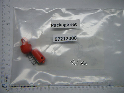 Hansgrohe 97212000; Axor Carlton; knob for handle push button thermostatic mixer; in Red   38391821; 38391