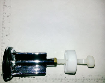 Hansgrohe 97592000 Hansgrohe; plastic screw and filter pop-up drain plunger stopper drain; in Chrome