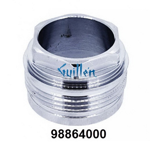 Hansgrohe 98864000;;__ UNK UNK; Single lever cartridge holding nut with o-rings for basin M25; in Unfinish